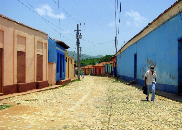 Las calles coloridas de Trinidad, Cuba.